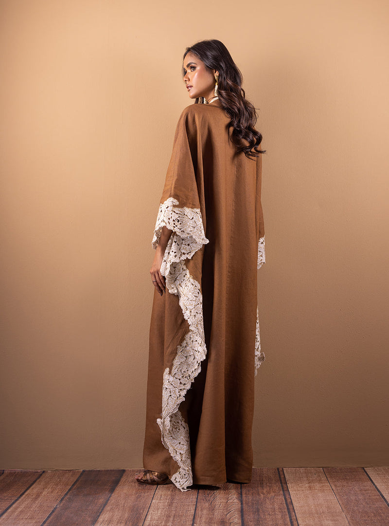 Zainab Chottani | Semi Formals | CINNAMON SAND by Zainab Chottani - Designer Dress - Type: Ladies Clothes - Available at Libayah - 100% Original