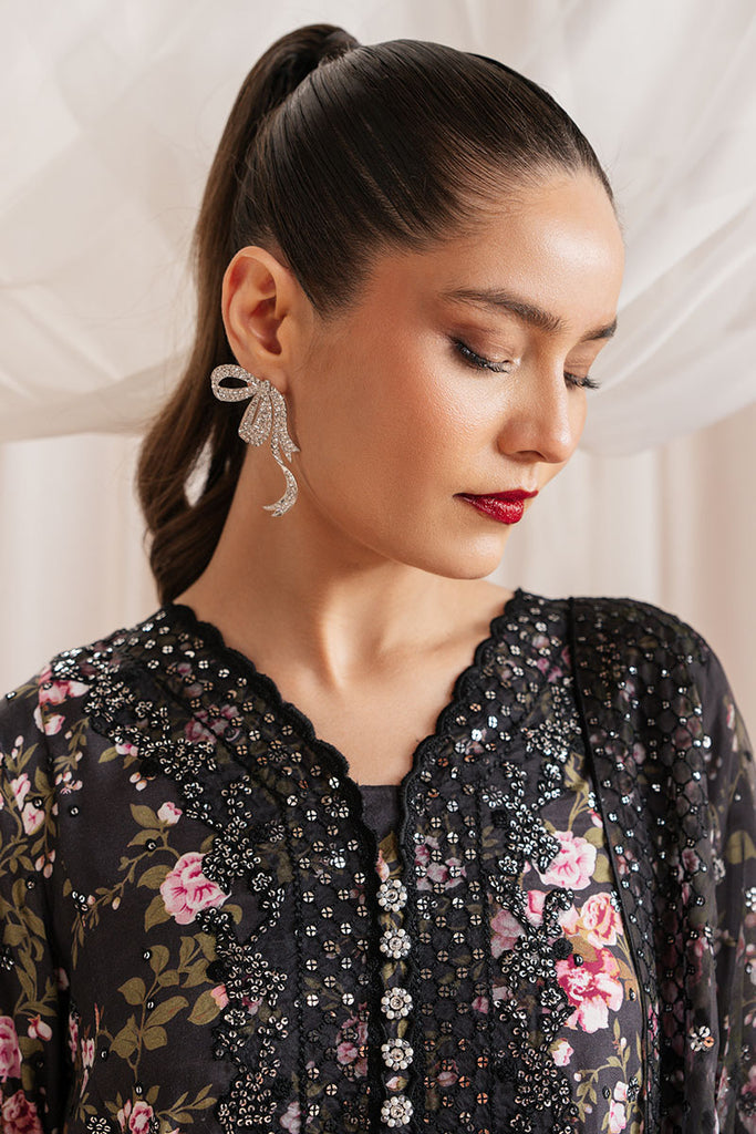 Cross Stitch | Luxe Atelier 25 | GRAPHITE GLOW by Cross Stitch - Designer Dress - Type: Ladies Clothes - Available at Libayah - 100% Original