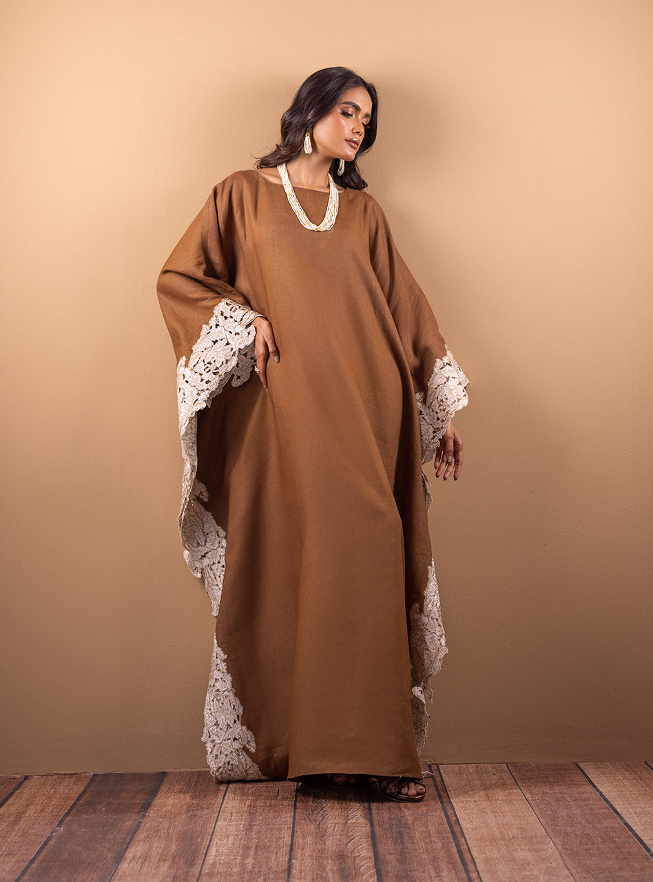 Zainab Chottani | Semi Formals | CINNAMON SAND by Zainab Chottani - Designer Dress - Type: Ladies Clothes - Available at Libayah - 100% Original