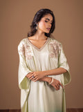 Zainab Chottani | Semi Formals | AQUA FLAME by Zainab Chottani - Designer Dress - Type: Ladies Clothes - Available at Libayah - 100% Original