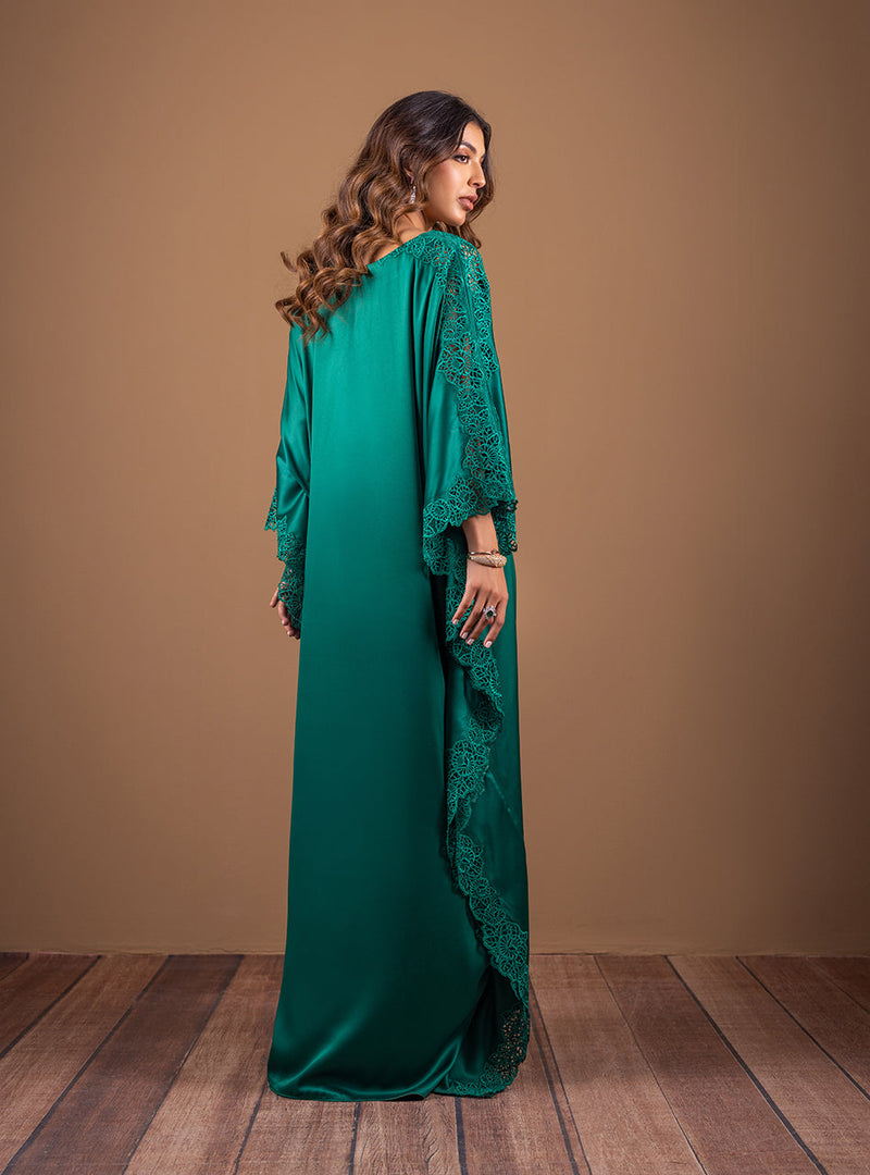 Zainab Chottani | Semi Formals | EMERALD WISHES by Zainab Chottani - Designer Dress - Type: Ladies Clothes - Available at Libayah - 100% Original