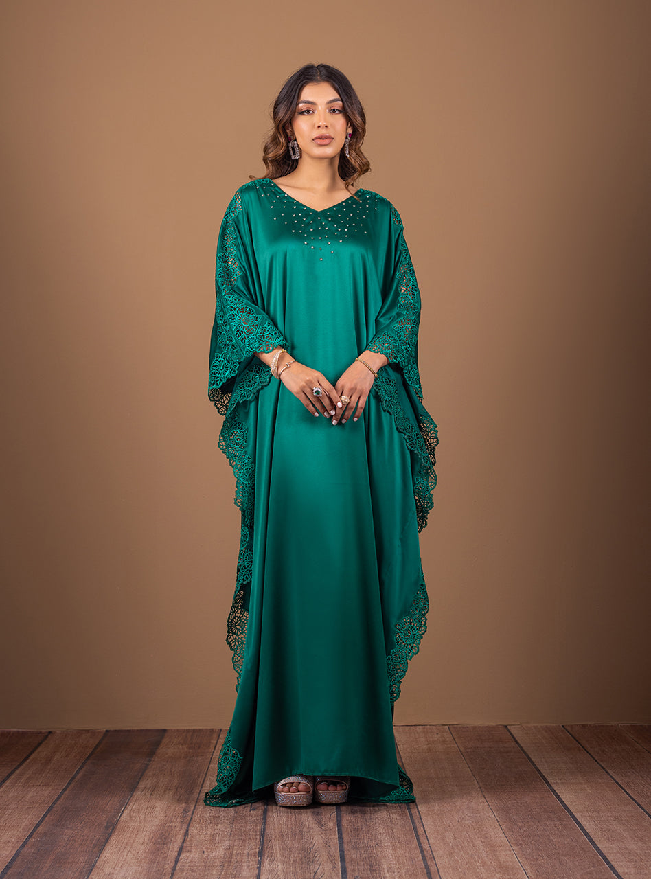 Zainab Chottani | Semi Formals | EMERALD WISHES by Zainab Chottani - Designer Dress - Type: Ladies Clothes - Available at Libayah - 100% Original