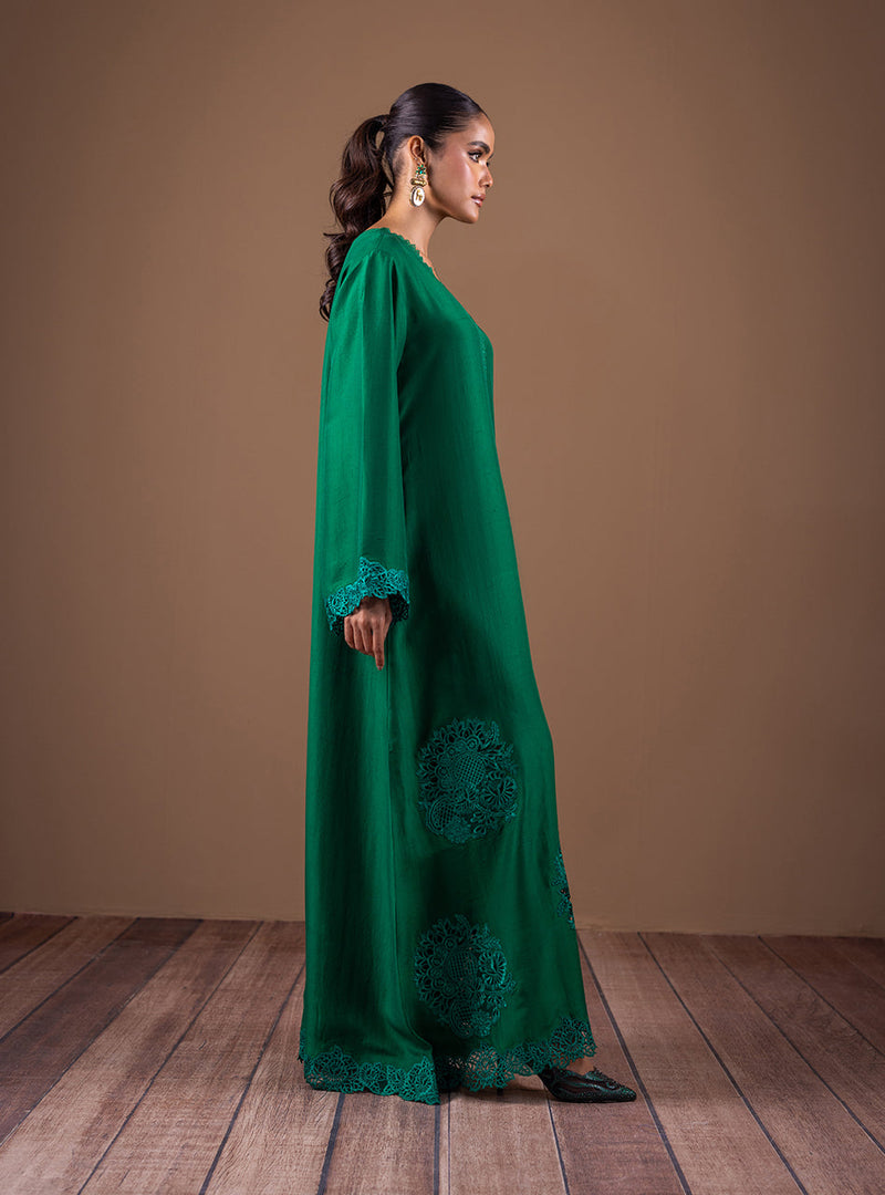 Zainab Chottani | Semi Formals | ENCHANTING EMERALD by Zainab Chottani - Designer Dress - Type: Formal - Available at Libayah - 100% Original