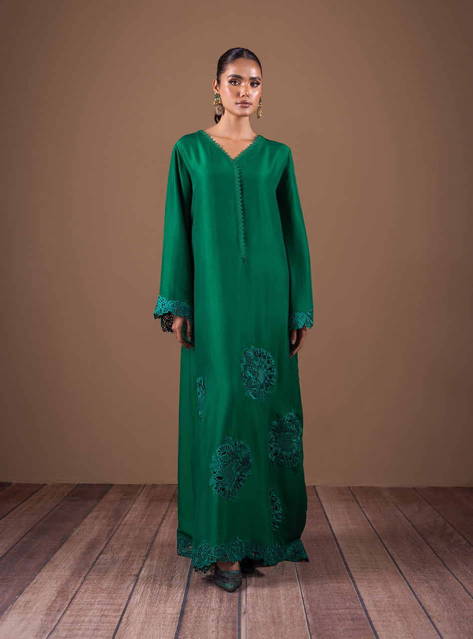 Zainab Chottani | Semi Formals | ENCHANTING EMERALD by Zainab Chottani - Designer Dress - Type: Formal - Available at Libayah - 100% Original