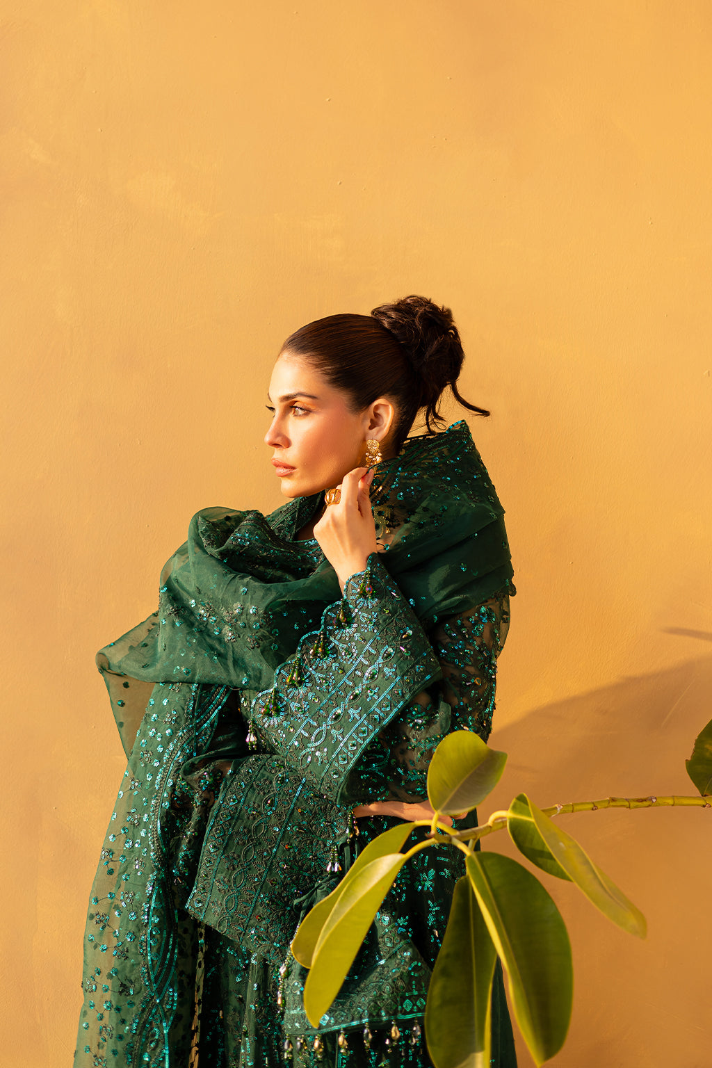 Emaan Adeel | Regalia Luxury Formals | IVYEN by Emaan Adeel - Designer Dress  - Type : Ladies Clothes - Available at Libayah - 100% Original 