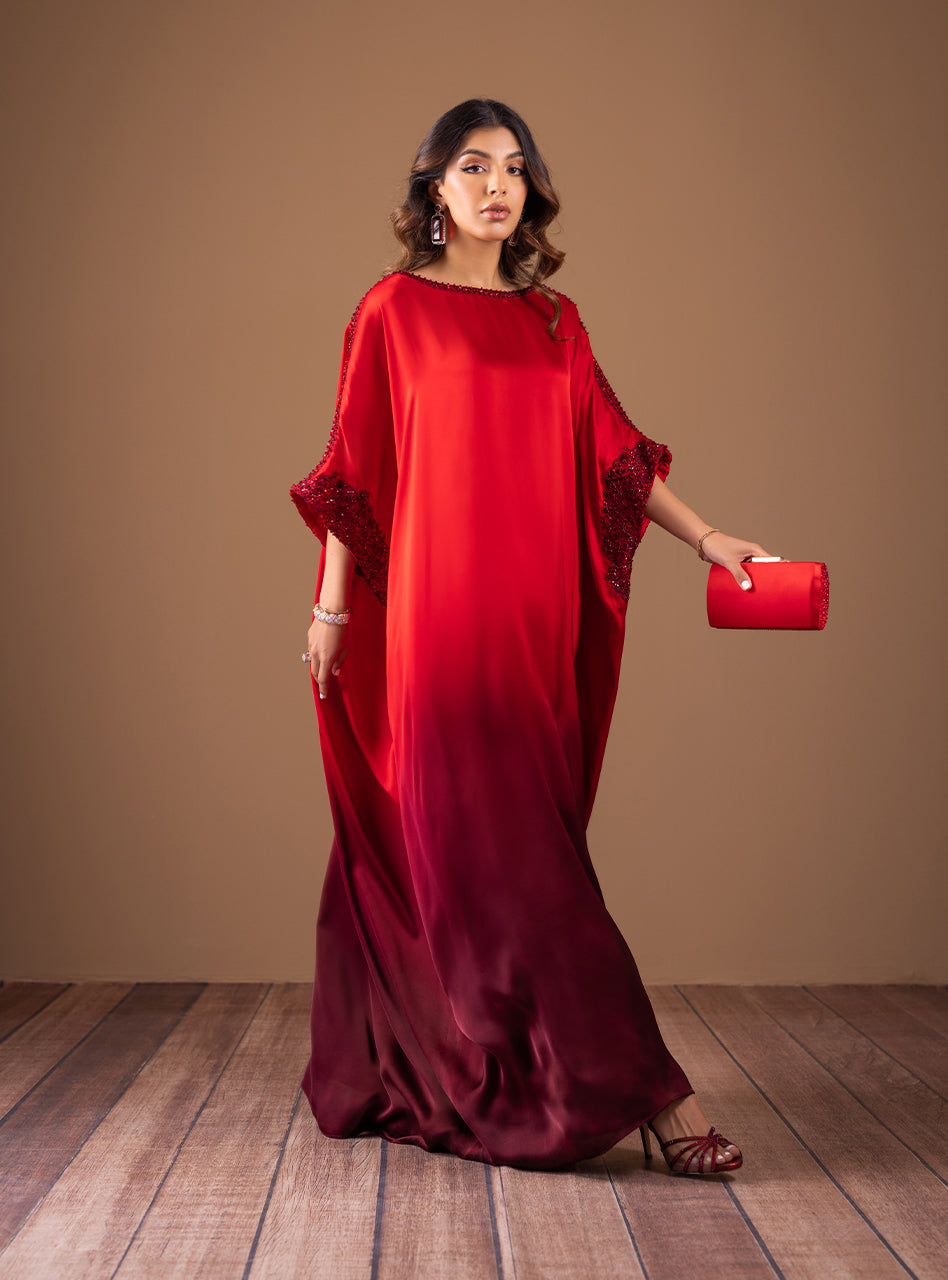 Zainab Chottani | Semi Formals | FLICKERING FLAME by Zainab Chottani - Designer Dress - Type: Ladies Clothes - Available at Libayah - 100% Original