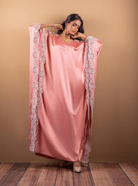 Zainab Chottani | The Kaftan Edit | Coral Blossom