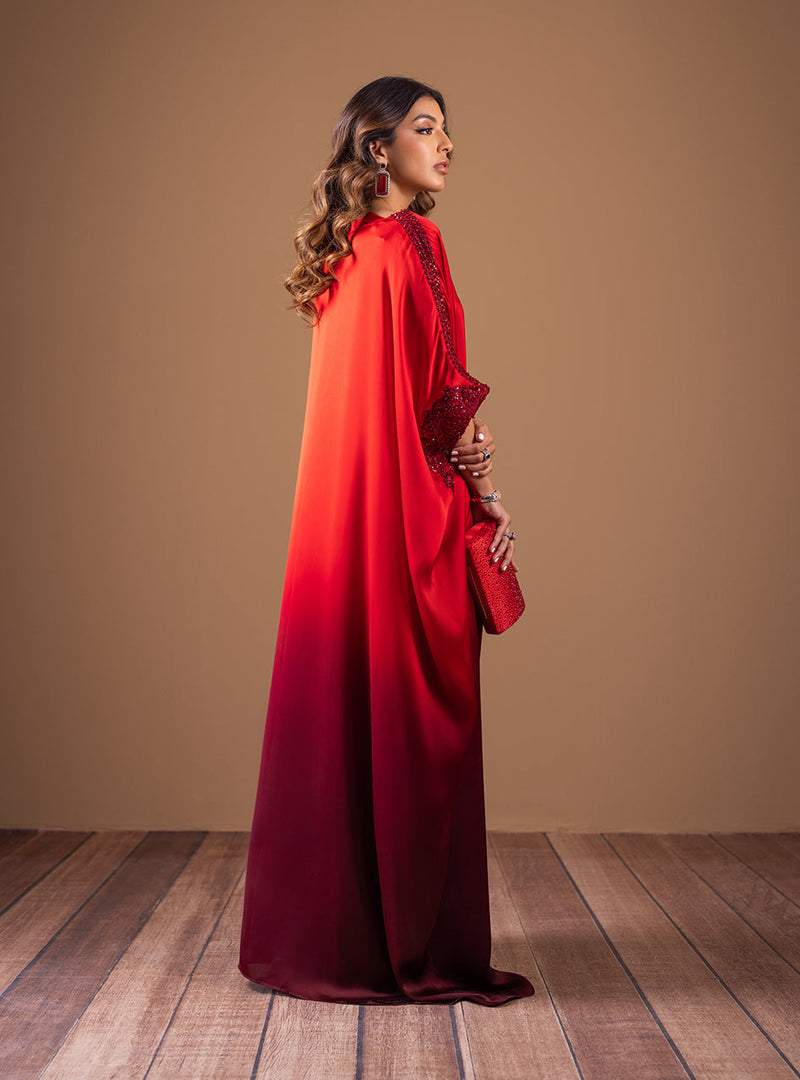 Zainab Chottani | Semi Formals | FLICKERING FLAME by Zainab Chottani - Designer Dress - Type: Ladies Clothes - Available at Libayah - 100% Original