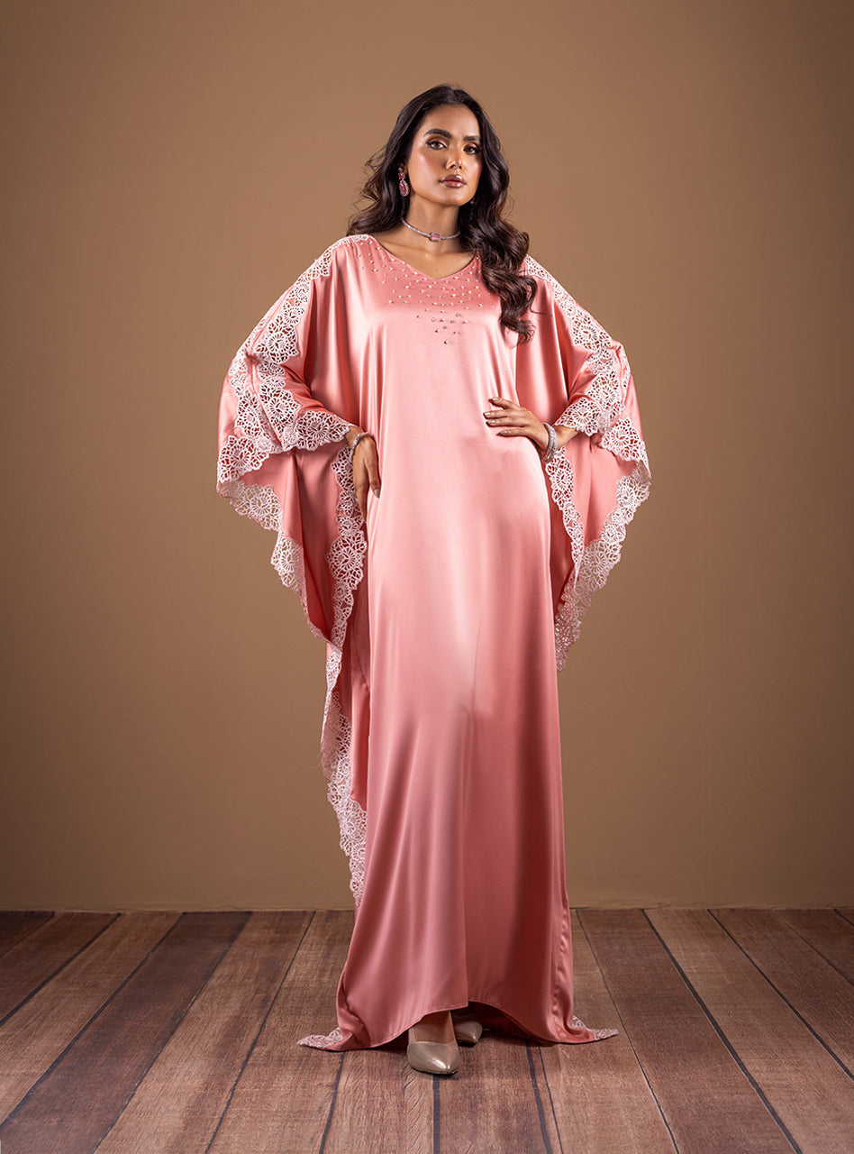 Zainab Chottani | Semi Formals | CORAL BLOSSOM by Zainab Chottani - Designer Dress - Type: Ladies Clothes - Available at Libayah - 100% Original