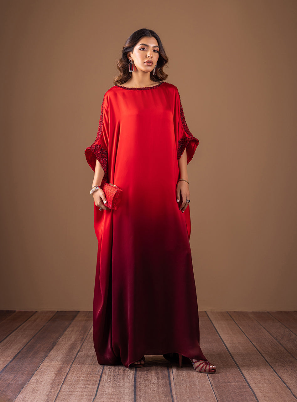 Zainab Chottani | Semi Formals | FLICKERING FLAME by Zainab Chottani - Designer Dress - Type: Ladies Clothes - Available at Libayah - 100% Original