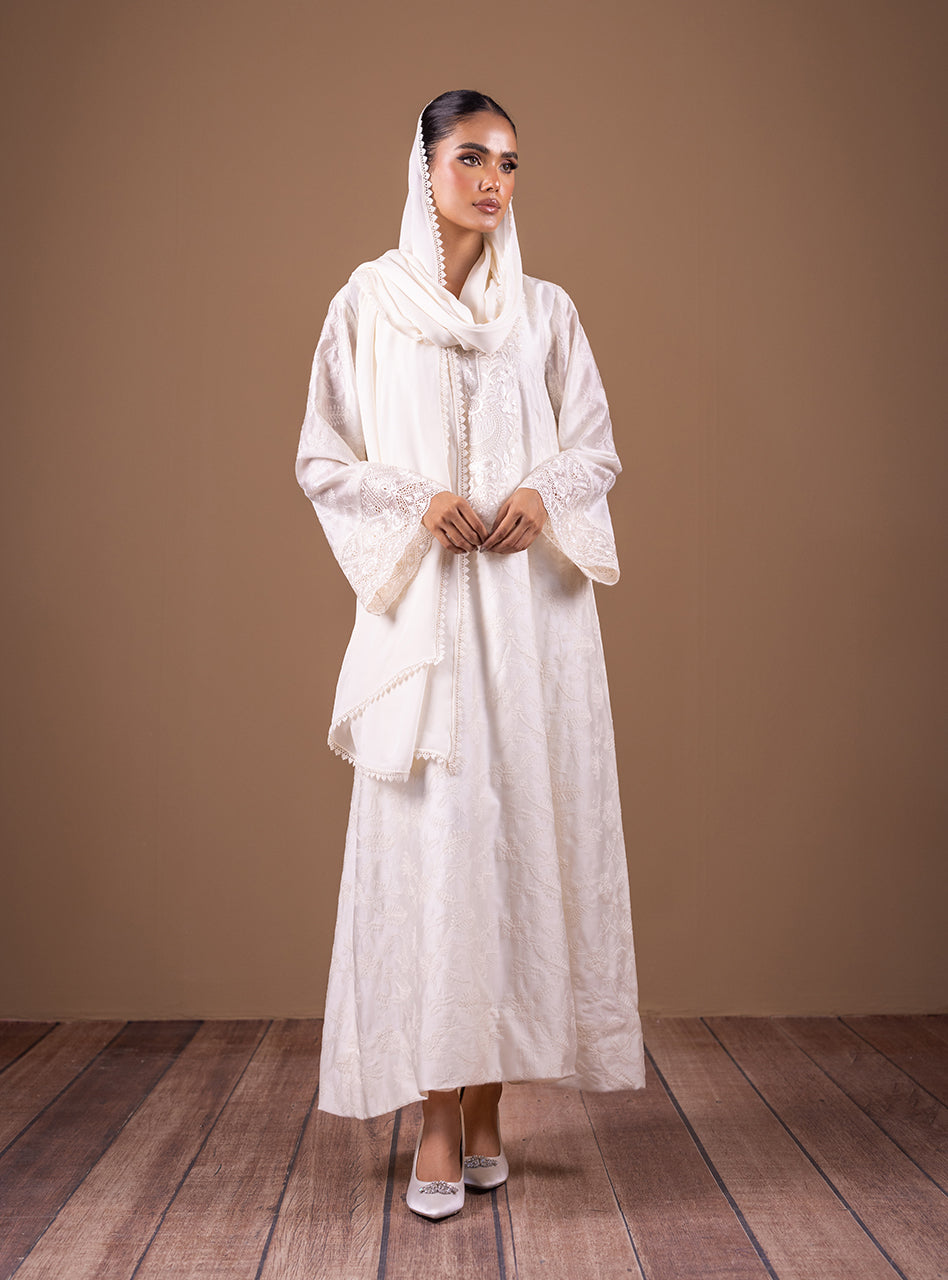 Zainab Chottani | Semi Formals | WHITE SAND by Zainab Chottani - Designer Dress - Type: Ladies Clothes - Available at Libayah - 100% Original