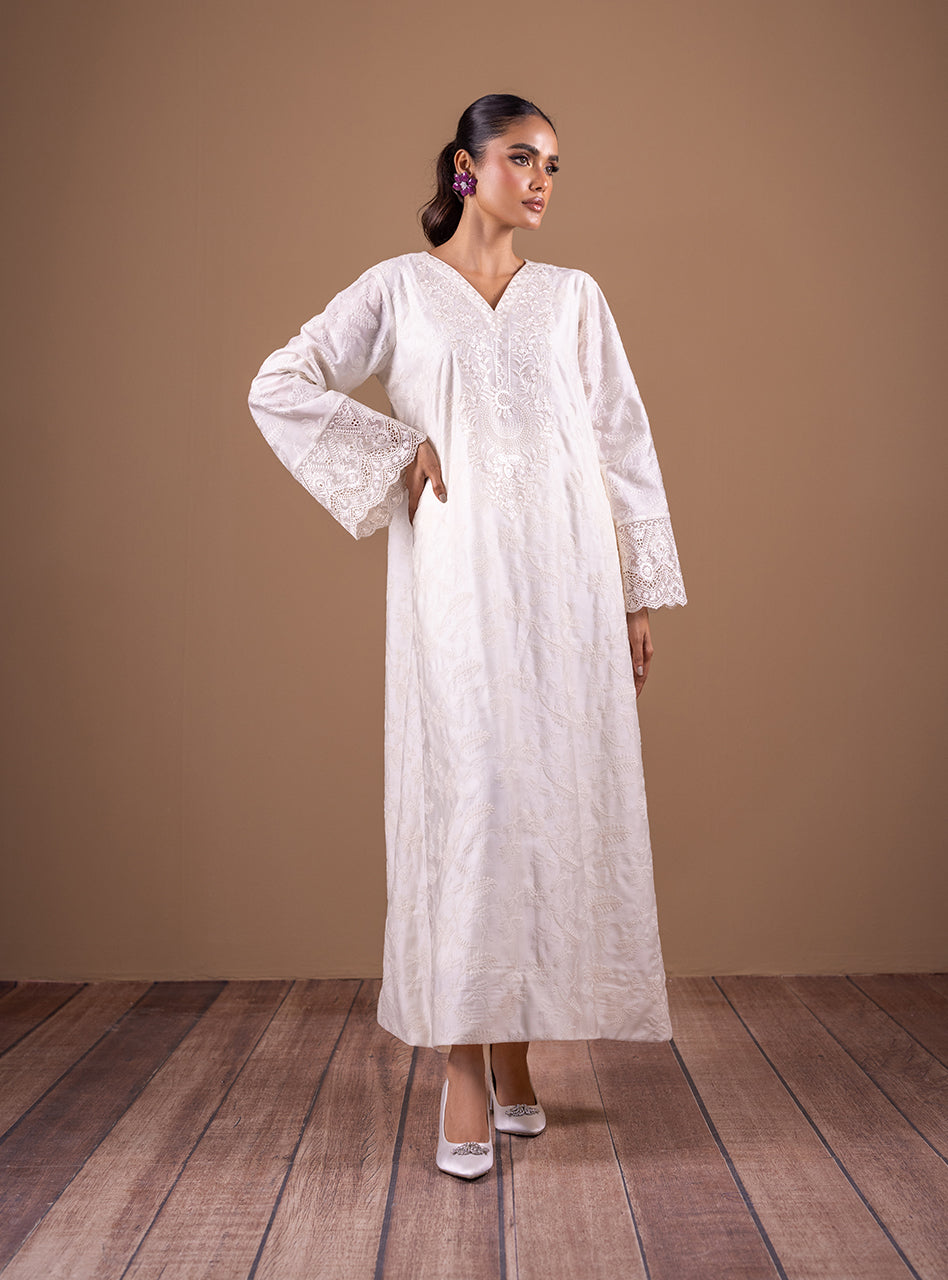 Zainab Chottani | Semi Formals | WHITE SAND by Zainab Chottani - Designer Dress - Type: Ladies Clothes - Available at Libayah - 100% Original