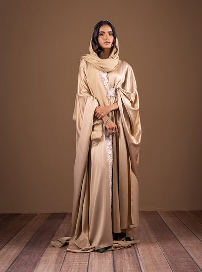 Butter Vanila Flair – authentic Pakistani formal dress from the Zainab Chottani The Kaftan Edit collection for women in the UK