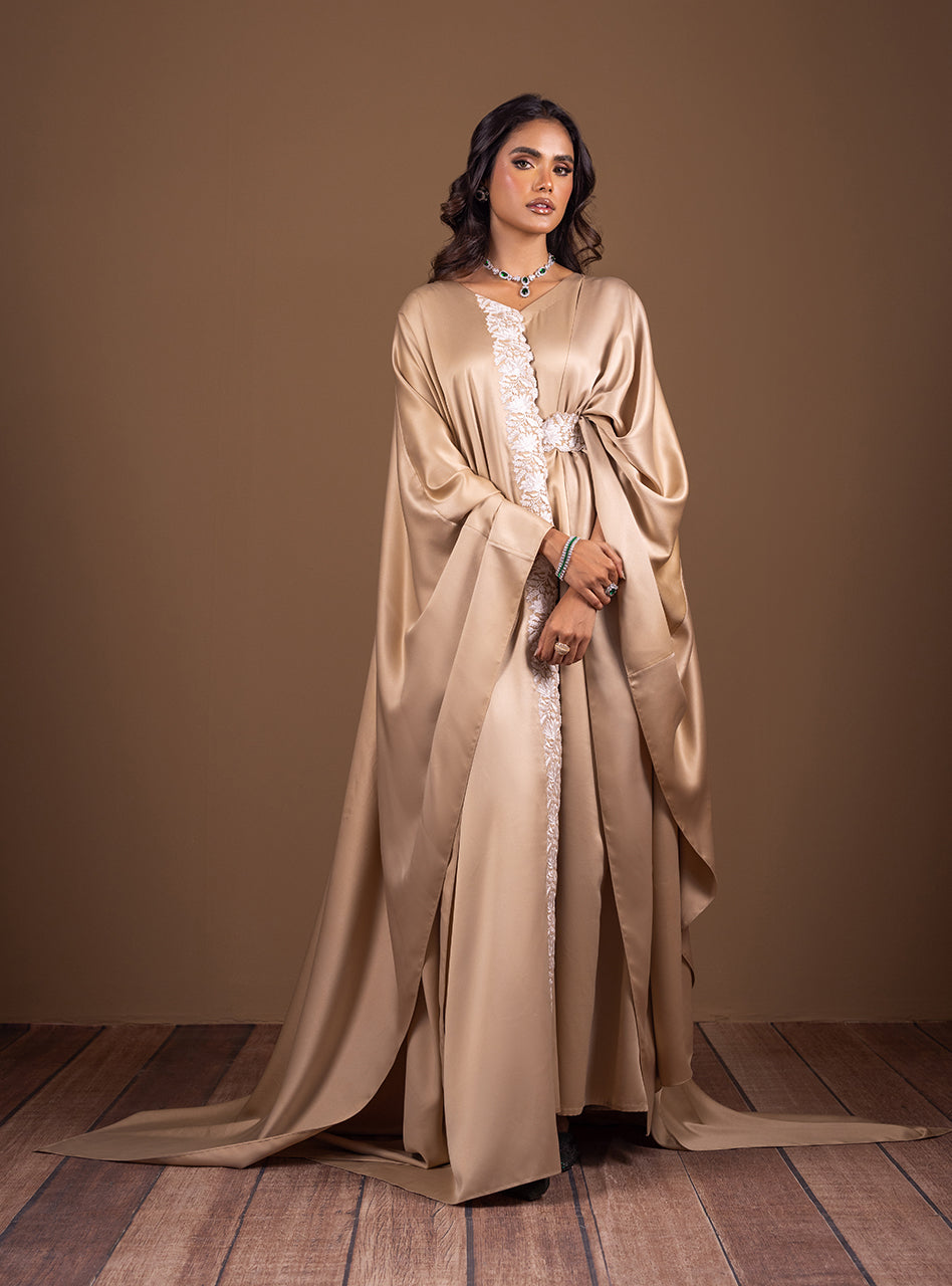 Zainab Chottani | Semi Formals | BUTTER VANILA FLAIR by Zainab Chottani - Designer Dress - Type: Ladies Clothes - Available at Libayah - 100% Original