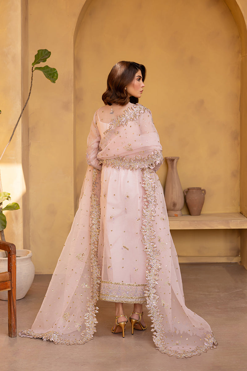 Emaan Adeel | Regalia Luxury Formals | VELOURA by Emaan Adeel - Designer Dress  - Type : Ladies Clothes - Available at Libayah - 100% Original 