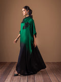 Zainab Chottani | Semi Formals | EMERALD FLAME by Zainab Chottani - Designer Dress - Type: Ladies Clothes - Available at Libayah - 100% Original