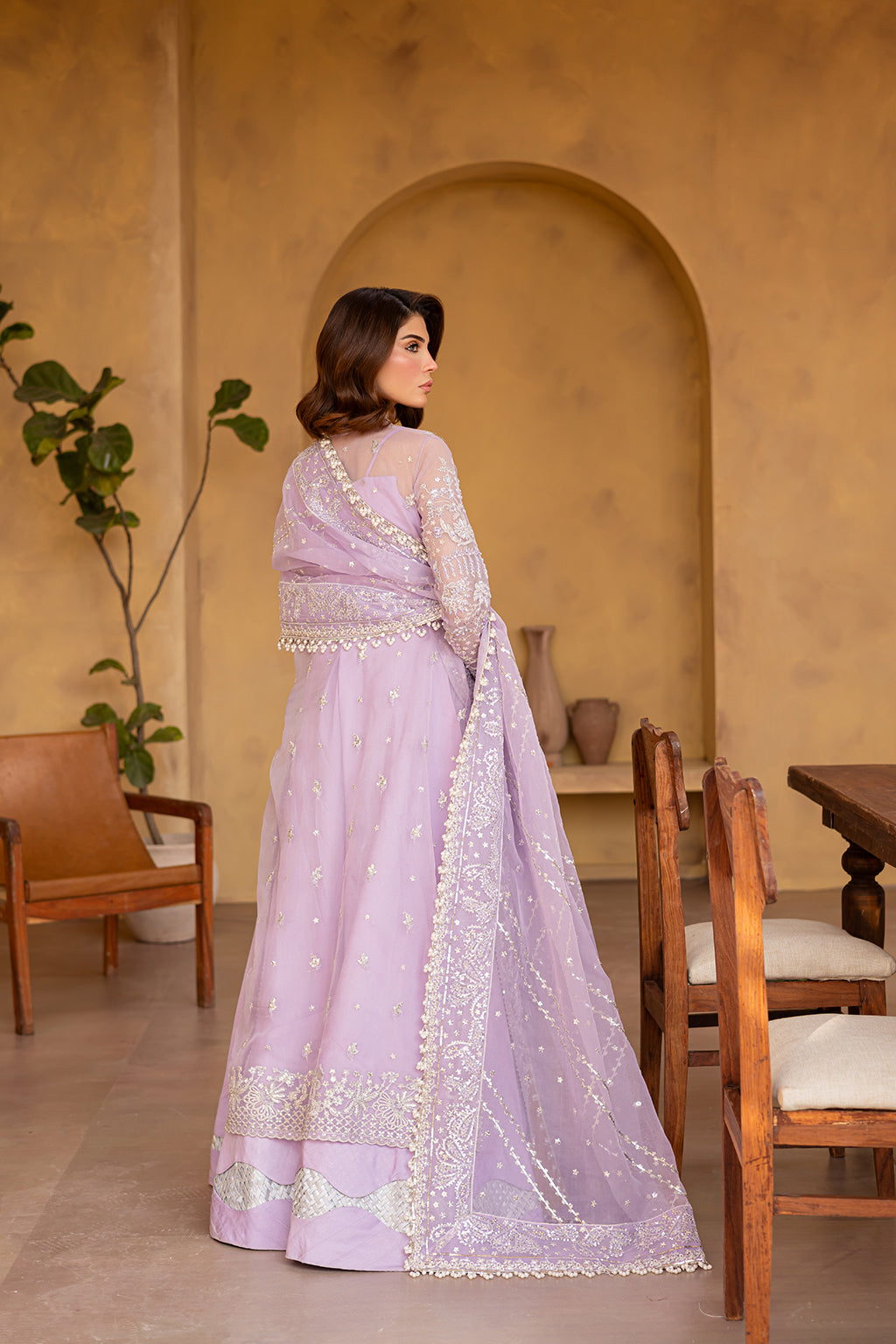 Emaan Adeel | Regalia Luxury Formals | AETHER by Emaan Adeel - Designer Dress  - Type : Ladies Clothes - Available at Libayah - 100% Original 