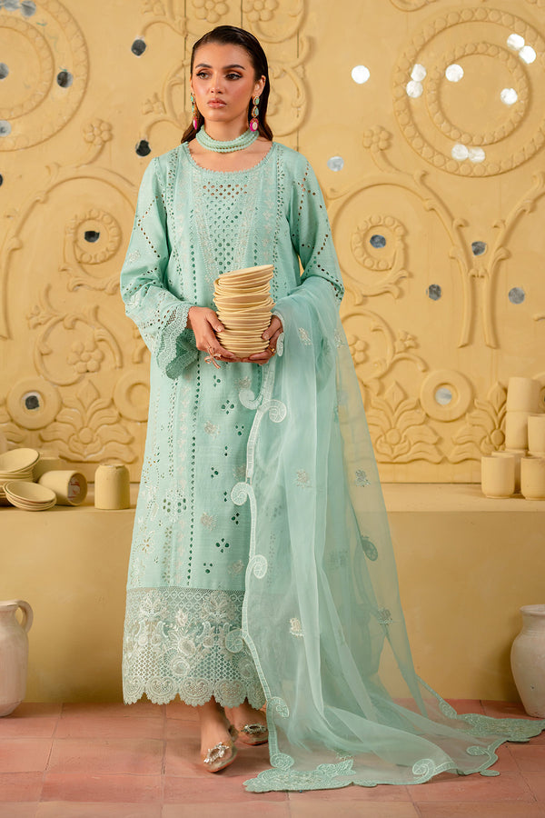Nureh | Karandi 25 | NE-134 by Nureh - Designer Dress  - Type : Ladies Clothes - Available at Libayah - 100% Original 