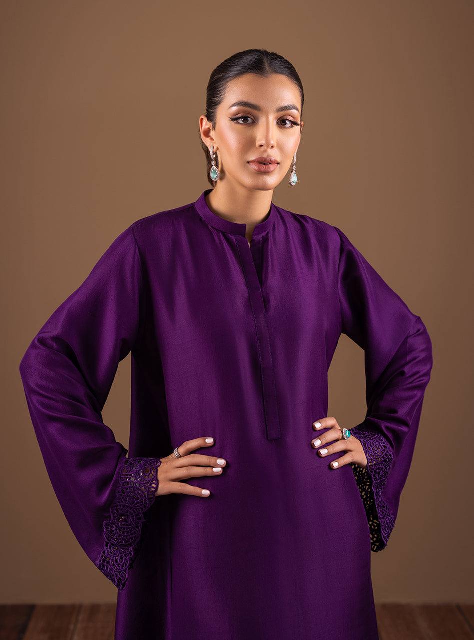 Zainab Chottani | Semi Formals | PURPLE NIGHT by Zainab Chottani - Designer Dress - Type: Ladies Clothes - Available at Libayah - 100% Original