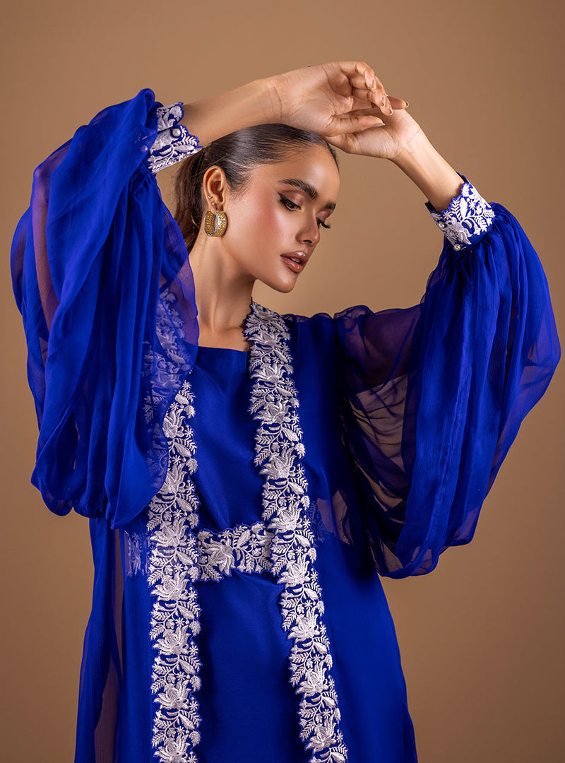 Zainab Chottani | Semi Formals | CARIBBEAN FLOW by Zainab Chottani - Designer Dress - Type: Formal - Available at Libayah - 100% Original