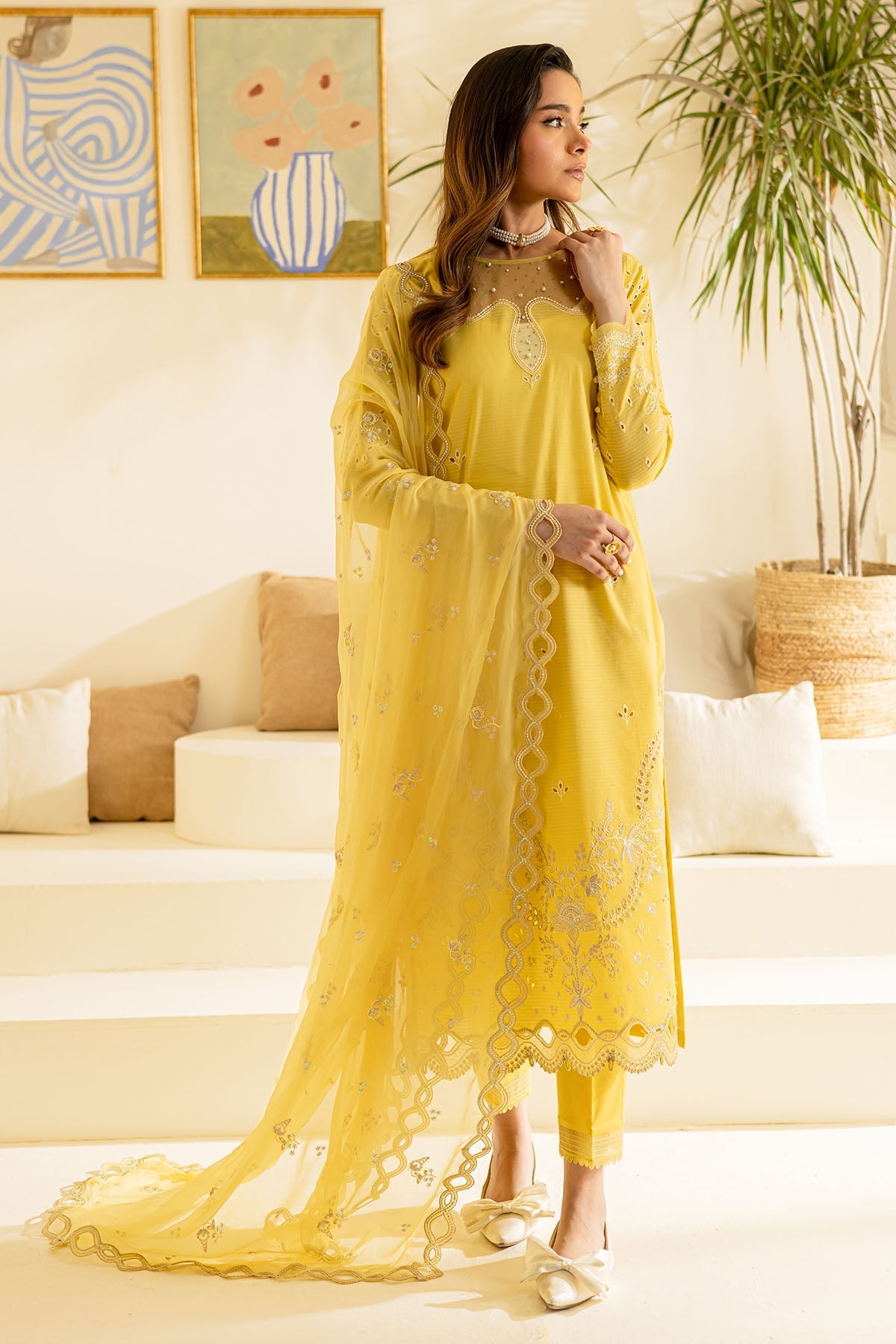 Nureh | Shades of Summer | NP-609 by Nureh - Designer Dress  - Type : Ladies Clothes - Available at Libayah - 100% Original 