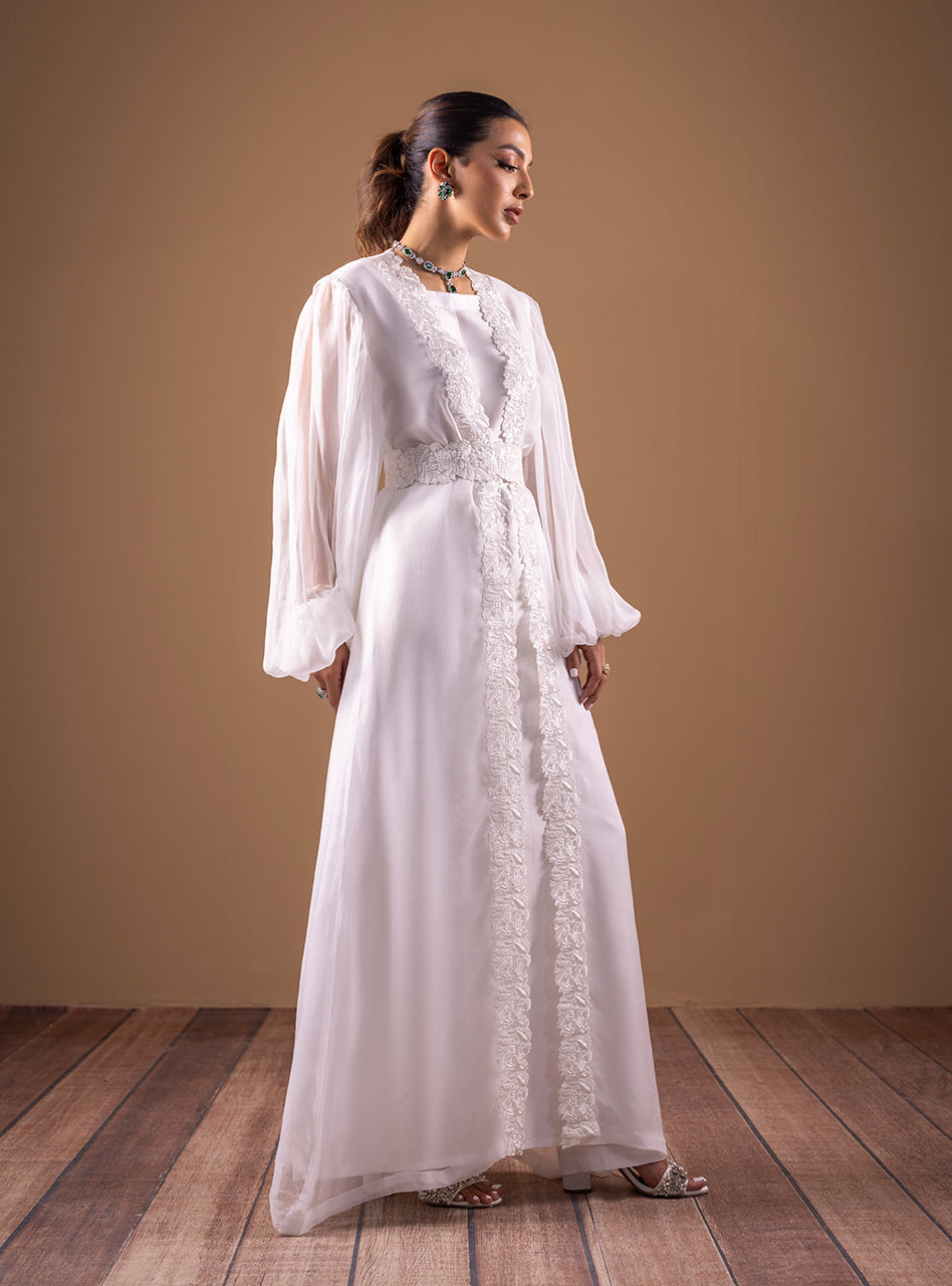 Zainab Chottani | Semi Formals | VANILA FLOW by Zainab Chottani - Designer Dress - Type: Ladies Clothes - Available at Libayah - 100% Original