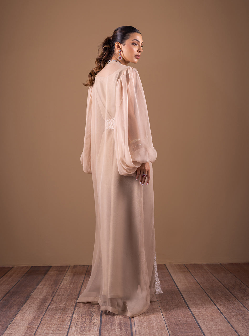 Zainab Chottani | Semi Formals | CHAMPAGNE FLOW by Zainab Chottani - Designer Dress - Type: Ladies Clothes - Available at Libayah - 100% Original