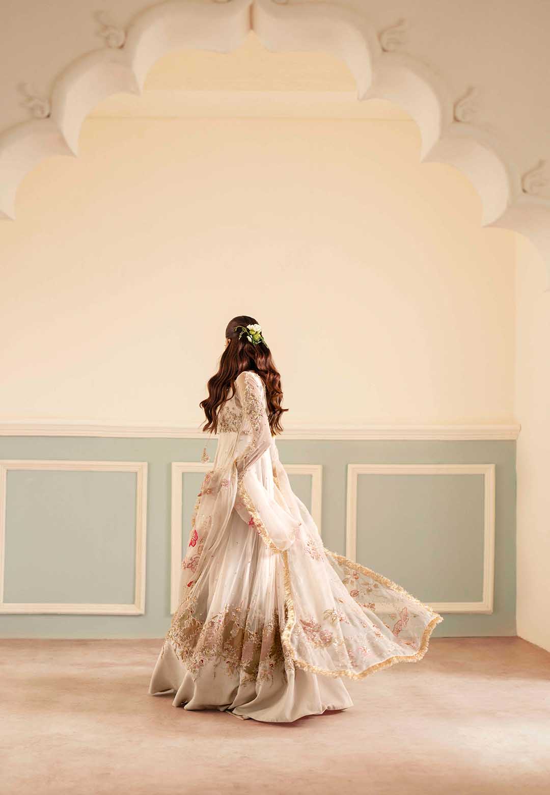 Ayesha and Usman | Haq e Meher | SAANJH by Ayesha and Usman - Designer Dress  - Type : Ladies Clothes - Available at Libayah - 100% Original 
