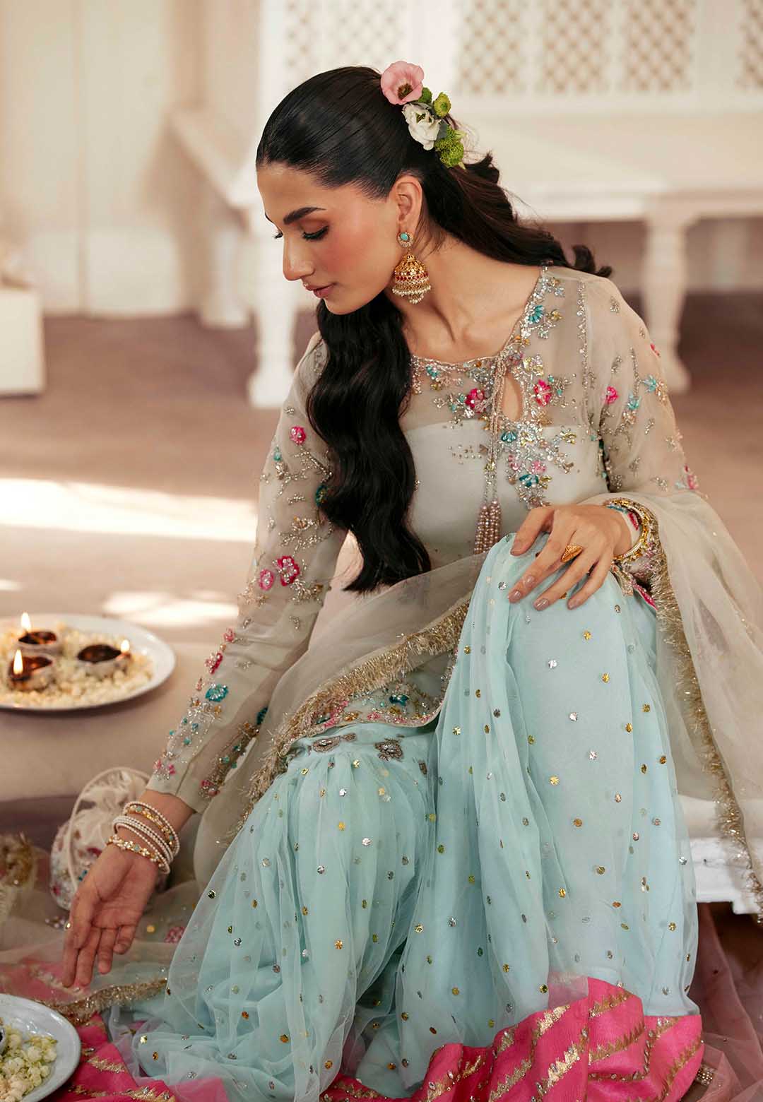 Ayesha and Usman | Haq e Meher | NAGHMA by Ayesha and Usman - Designer Dress  - Type : Ladies Clothes - Available at Libayah - 100% Original 