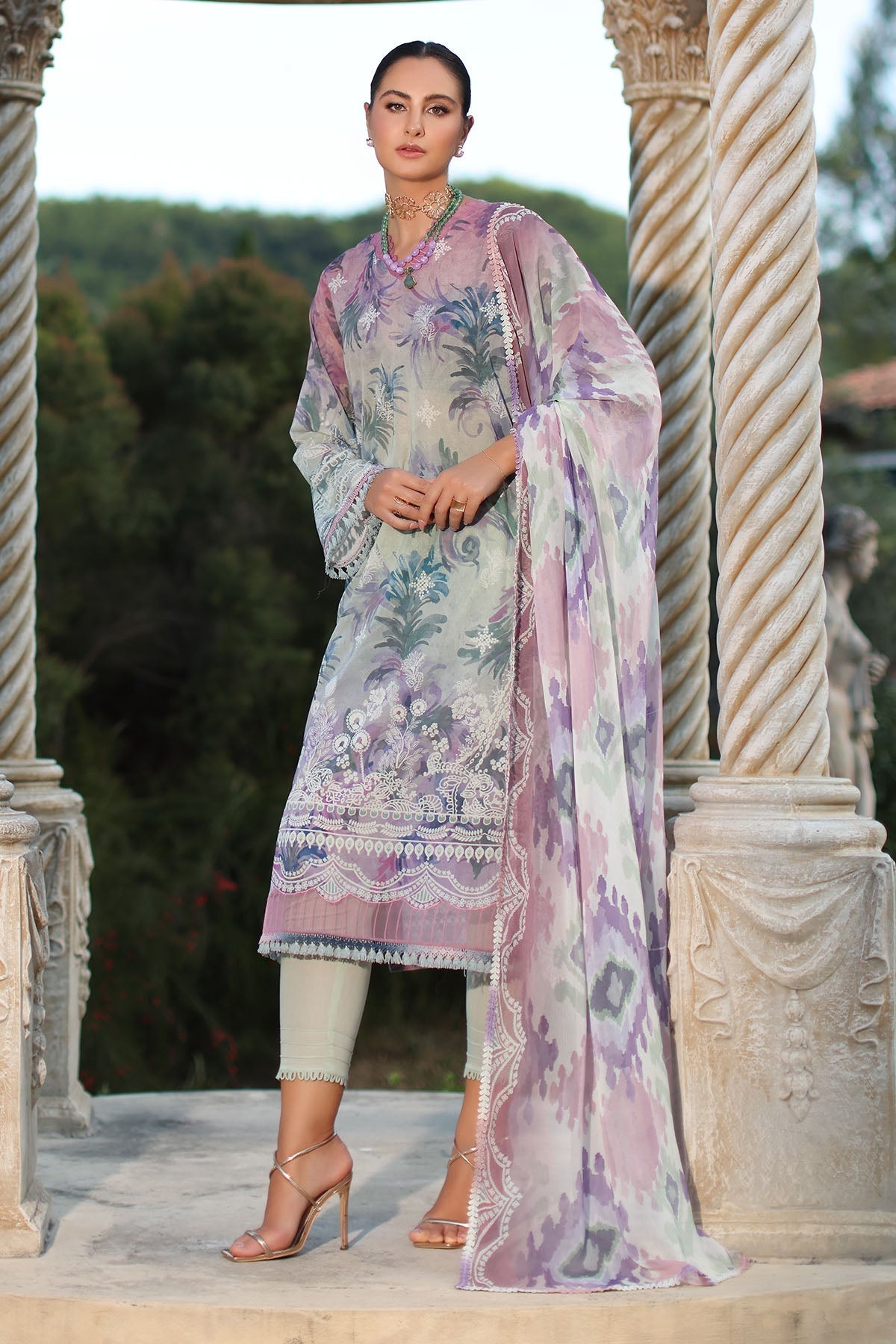 Nureh | Signature Prints 26 | SP-199 by Nureh - Designer Dress  - Type : Ladies Clothes - Available at Libayah - 100% Original 