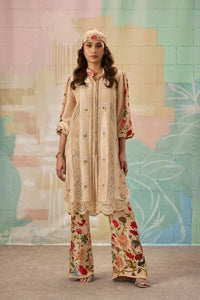 Afrozeh | Basic Pret 26 RTW | NACRE by Afrozeh - Designer Dress  - Type : Ladies Clothes - Available at Libayah - 100% Original 