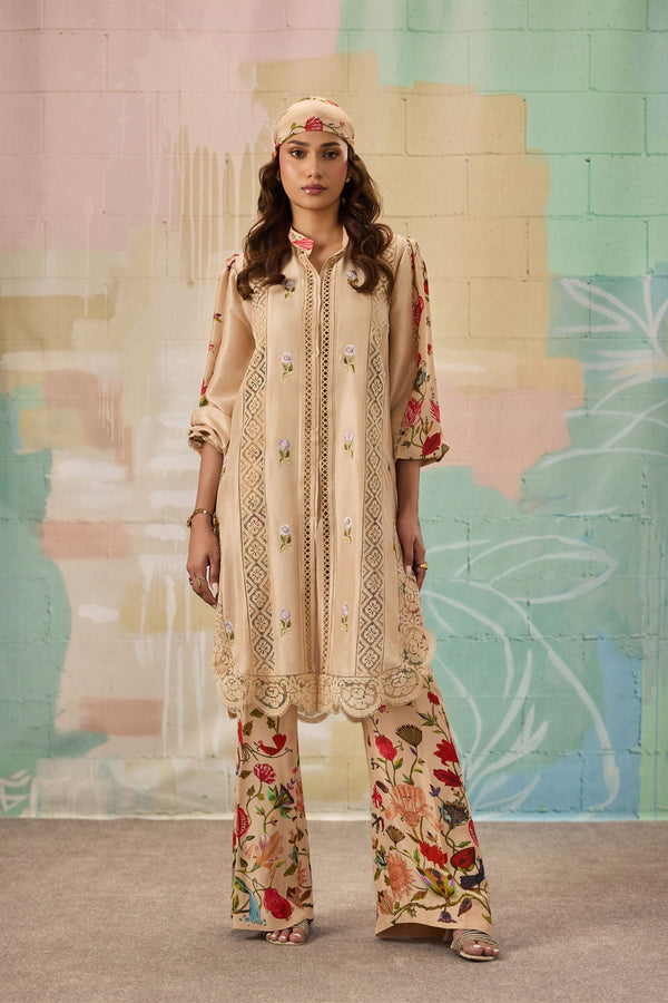 Afrozeh | Basic Pret 26 RTW | NACRE by Afrozeh - Designer Dress  - Type : Ladies Clothes - Available at Libayah - 100% Original 