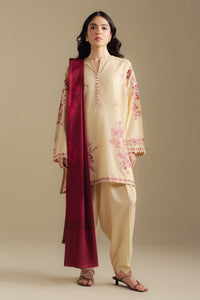 Zara Shahjahan | Coco Winter 25 | Snowdrop-10A - Designer Dress - Type : Ladies Clothes - Available at Libayah - 100% Original