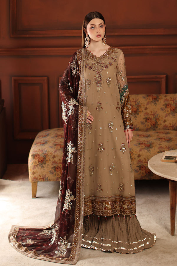 Nureh | Alfaaz Formals | NL-91 by Nureh - Designer Dress - Type : Ladies Clothes - Available at Libayah - 100% Original 
