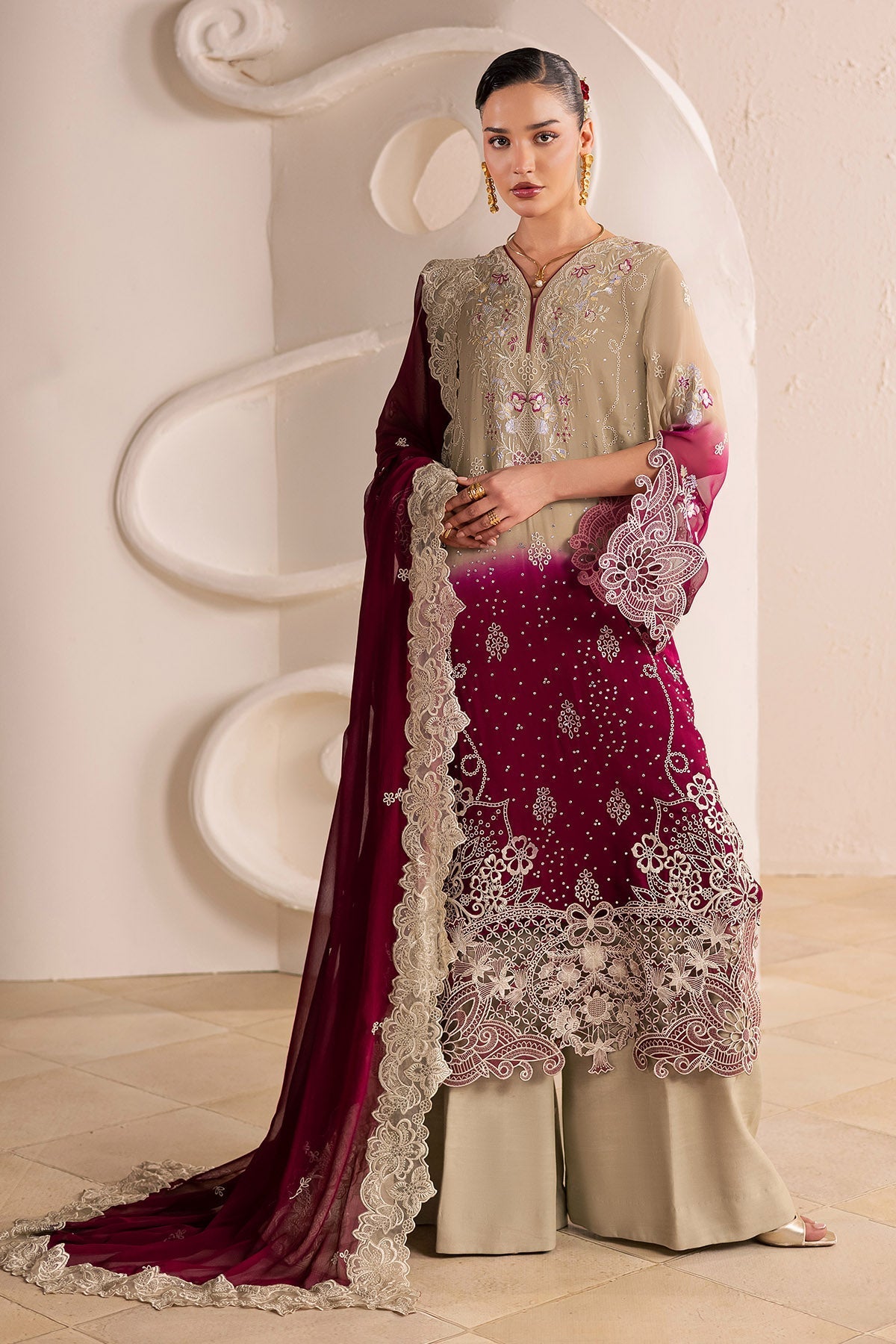 Nureh | Fancy Formal | NP-775 by Nureh - Designer Dress  - Type : Ladies Clothes - Available at Libayah - 100% Original 