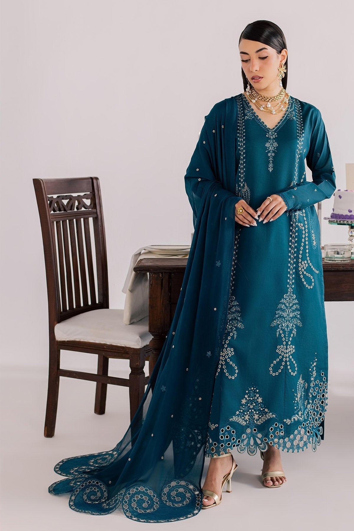 Nureh | Shades of Summer | NP-809 by Nureh - Designer Dress  - Type : Ladies Clothes - Available at Libayah - 100% Original 