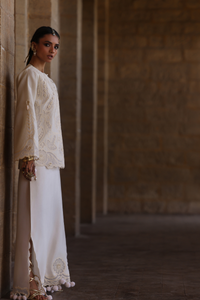 Afrozeh | Basic Pret 26 RTW | NACRE by Afrozeh - Designer Dress  - Type : Ladies Clothes - Available at Libayah - 100% Original 