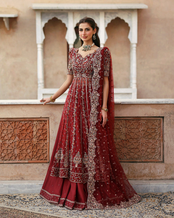 Faiza Saqlain | Averia Bridals | Zelia by Faiza Saqlain - Designer Dress  - Type : Ladies Clothes - Available at Libayah - 100% Original 