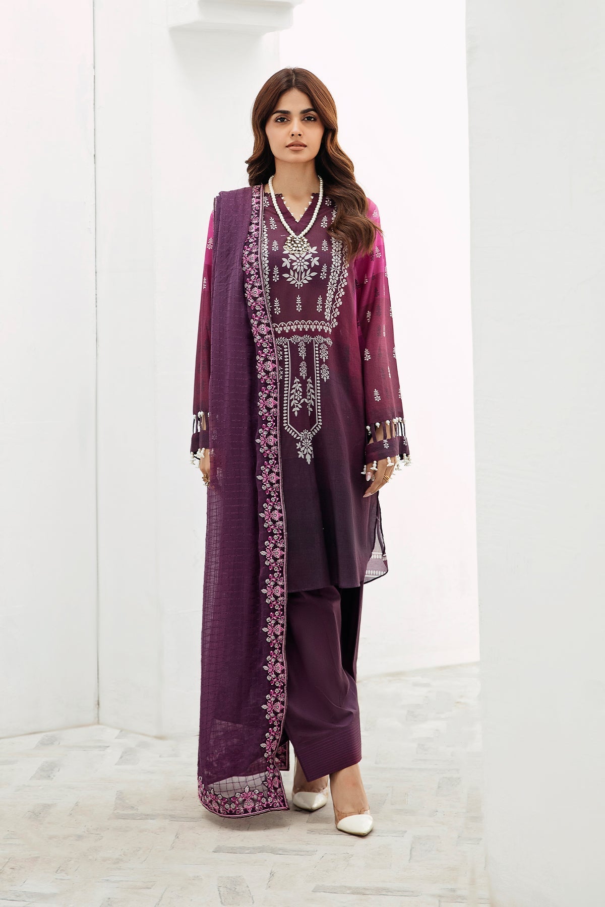 Charizma | Lawn Collection 24 | AS4-16 by Charizma - Designer Dress - Type: Casuals - Available at Libayah - 100% Original