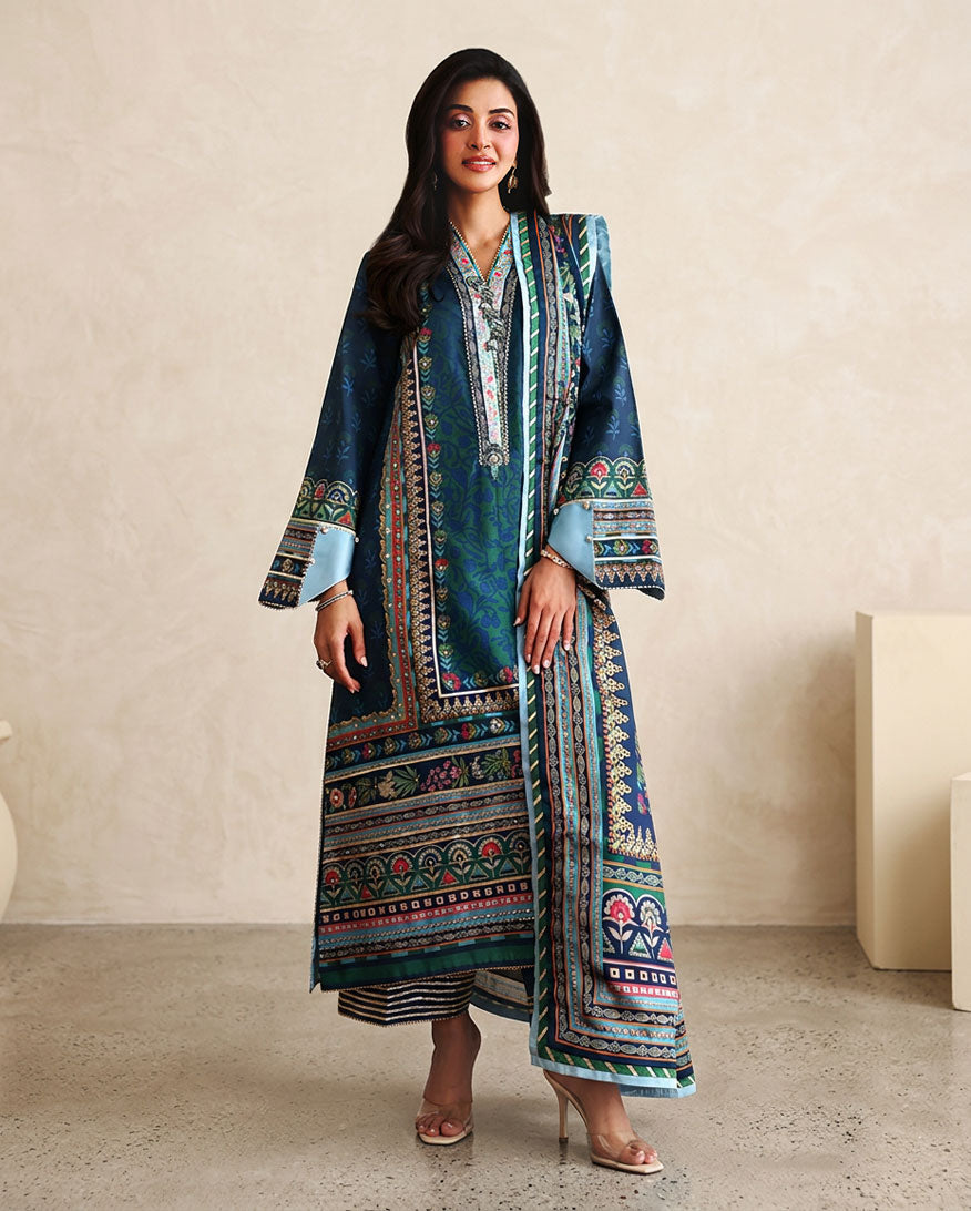 Mushq | Nirvana Anmol Edit | Scene Stealer by Mushq - Designer Dress  - Type : Ladies Clothes - Available at Libayah - 100% Original 
