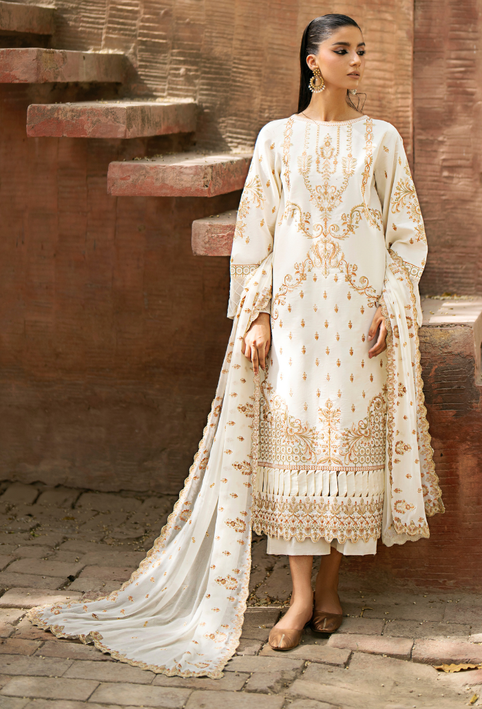 Humdum | Selin Lawn 25 | Selin - D02 by Humdum - Designer Dress - Type: Ladies Clothes - Available at Libayah - 100% Original