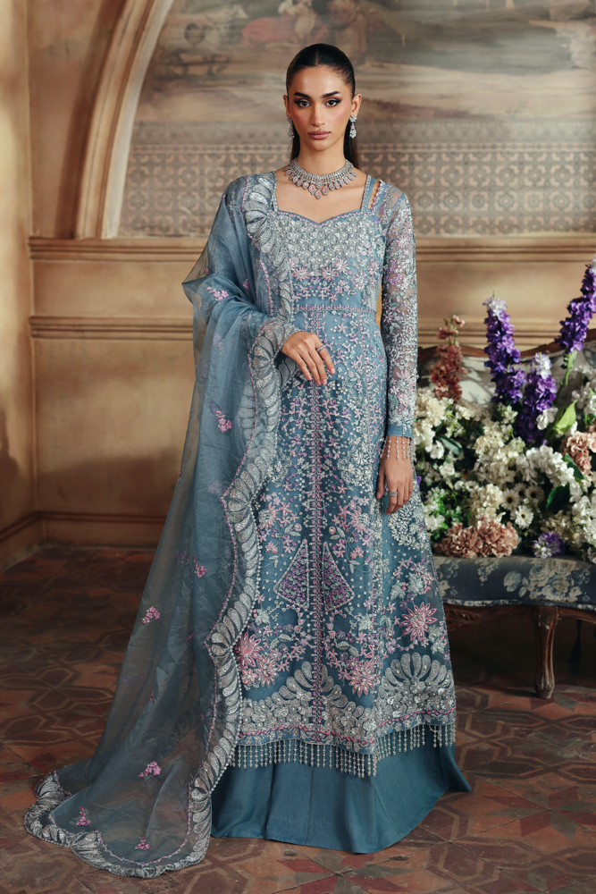 Elysia – authentic Pakistani wedding dress from the Rajbari Sage Luxury Formals bridal collection for women in the UK