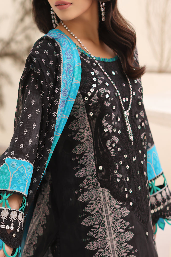 Charizma | Naranji Embroidered Lawn 24 | CN4-002 by Charizma - Designer Dress - Type: Ladies Clothes - Available at Libayah - 100% Original