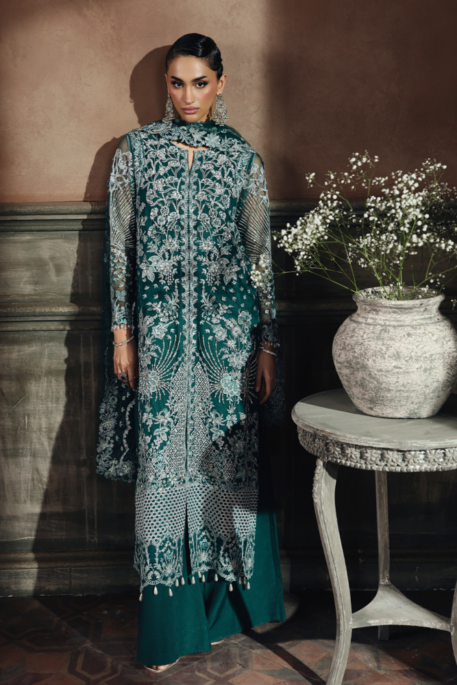 Celina – authentic Pakistani wedding dress from the Rajbari Sage Luxury Formals bridal collection for women in the UK