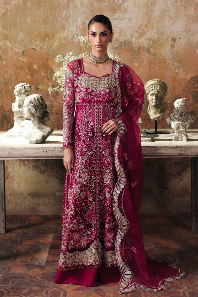Rosette – authentic Pakistani wedding dress from the Rajbari Sage Luxury Formals bridal collection for women in the UK