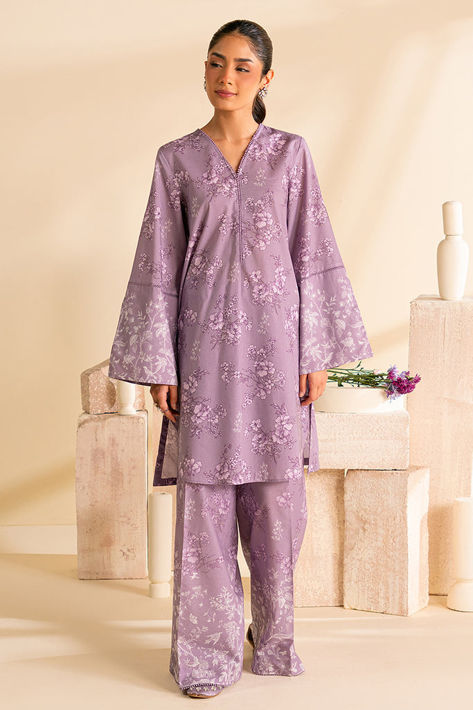 Cross Stitch | Daily Wear | PURPLE FOG by Cross Stitch - Designer Dress - Type: Casuals - Available at Libayah - 100% Original