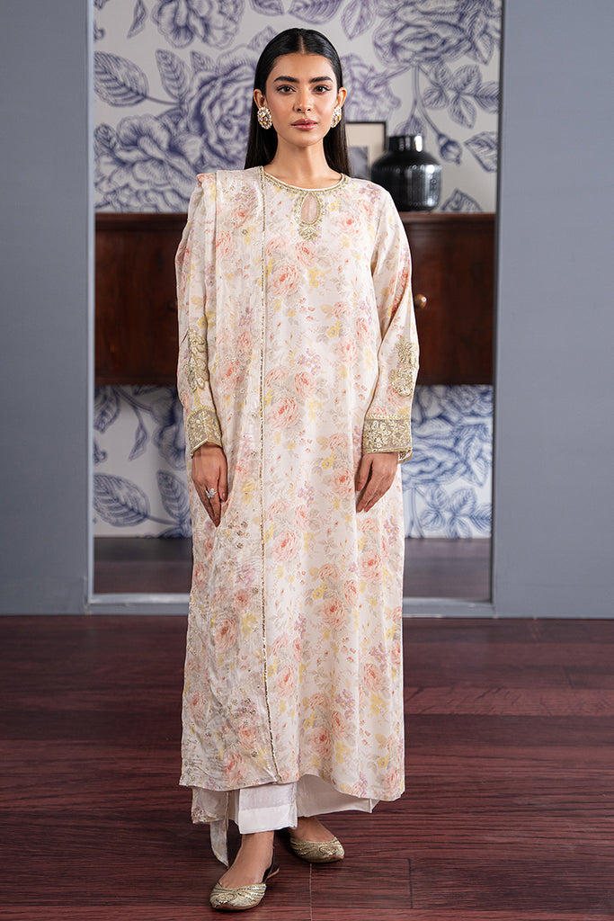 Cross Stitch | Luxury Pret | GILDED ROSE by Cross Stitch - Designer Dress - Type: Luxury - Available at Libayah - 100% Original