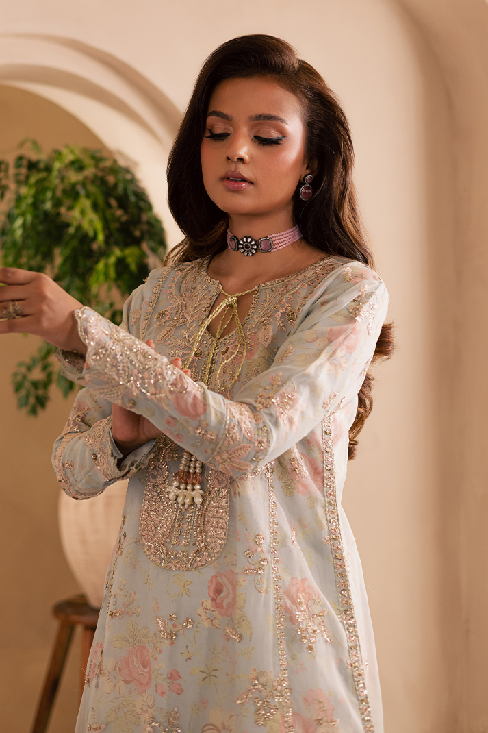 Emaan Adeel |Celine Pret |Arghawani by Emaan Adeel - Designer Dress  - Type : Ladies Clothes - Available at Libayah - 100% Original 