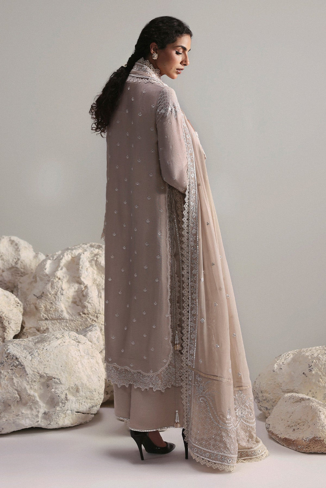 Afrozeh | Slate Ready to Wear | Xavian by Afrozeh - Designer Dress  - Type : Ladies Clothes - Available at Libayah - 100% Original 