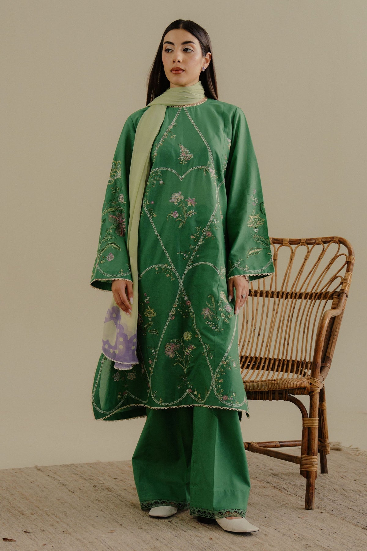 Zara Shahjahan | Coco Lawn 25 | Tara-8B by Zara Shahjahan - Designer Dress - Type: Ladies Clothes - Available at Libayah - 100% Original